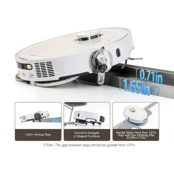 Dreame GoVac 600 Robot Vacuum Mop Self Cleaning 19KPa-1