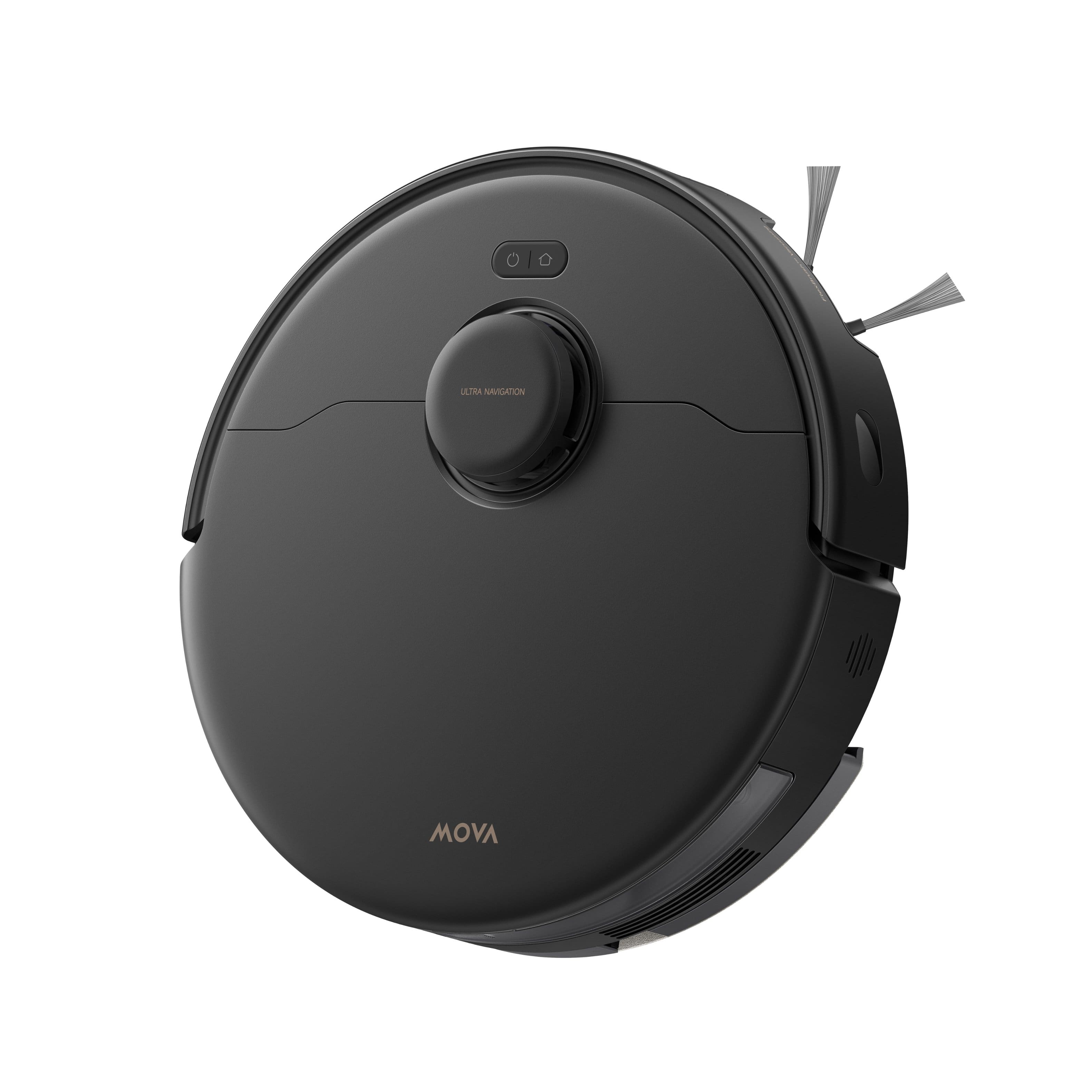 MOVA E30 Pro Robot Vacuum cleaning a living room with carpets