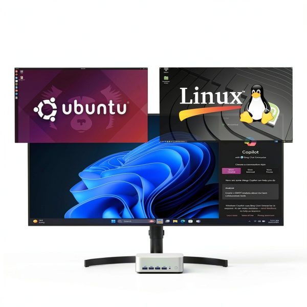 GEEKOM A8 Max Mini PC AMD Ryzen 7 8745HS Dual LAN Ports-7