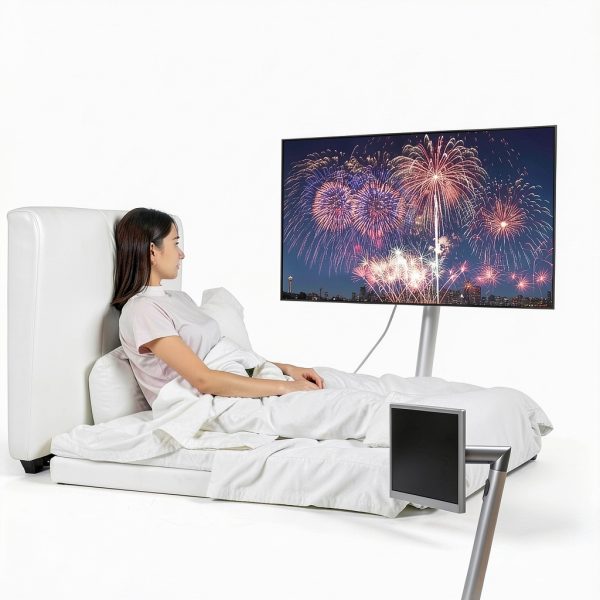 WALL SEVEN STAND A2 Grand Type Rolling TV Stand Large Screen-6