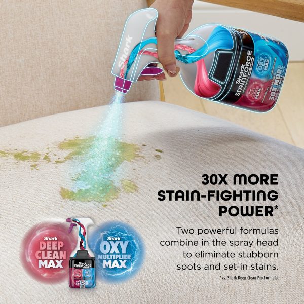 Shark StainForce Refill Cartridges Pet Safe Stain Remover-1