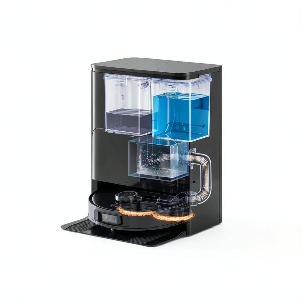 ECOVACS T30S PRO Robot Vacuum Mop Auto Cleaning Station-4