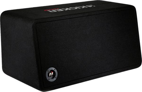 KICKER CompR Dual 12 Subwoofers Enclosure Car Audio-4