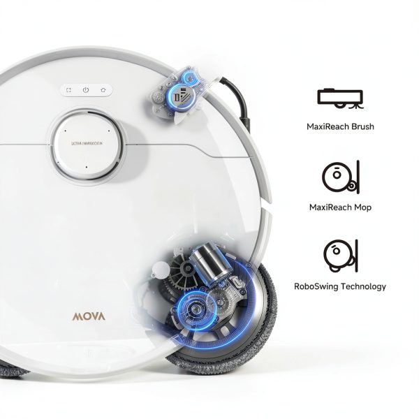 MOVA P10 Pro Ultra Gen2 Robot Vacuum Mop 26000Pa Suction-3