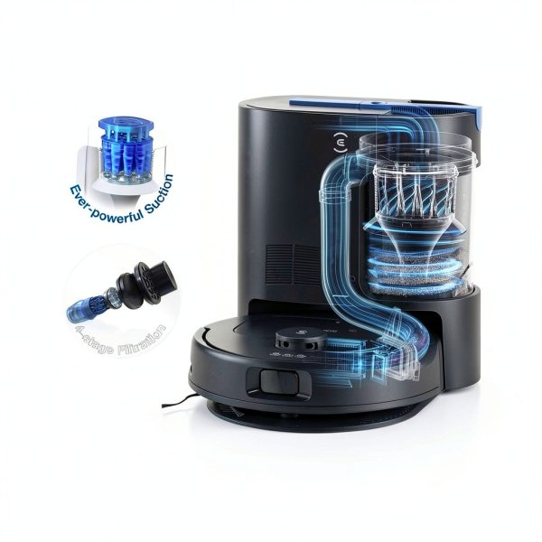 ECOVACS DEEBOT N20e Plus Robot Vacuum Mop Self Emptying-1