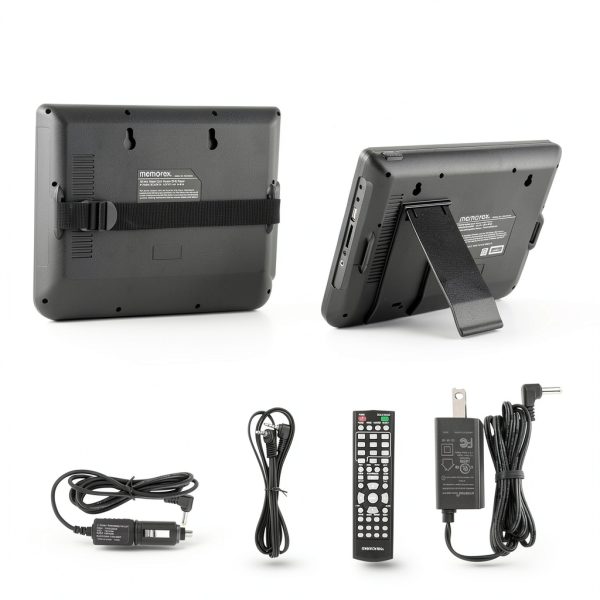 Memorex PDV200 Dual Screen DVD Player Bluetooth Transmitter-1