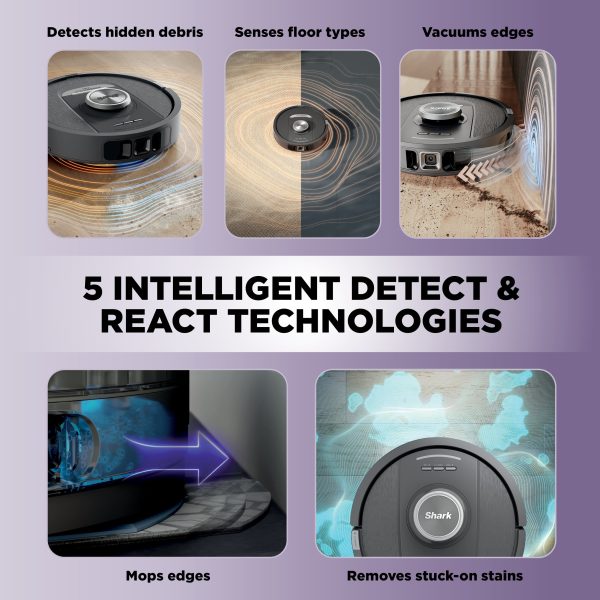 Shark PowerDetect Robot Vacuum Mop Self Emptying Pet-2