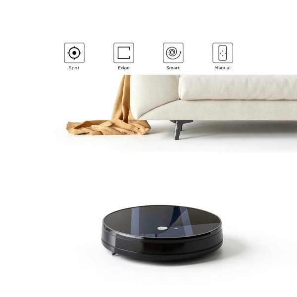 Anysun G6 Robot Vacuum Ultra Thin 1800Pa Suction Wi Fi-2