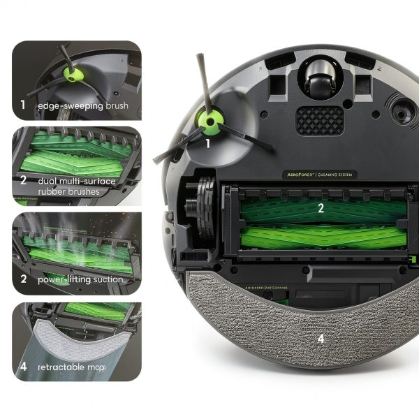 iRobot Roomba Combo j9+ Self Emptying Auto Fill Robot Vacuum-5