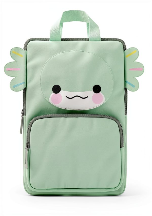 Axolotl Kids Tablet Case Durable Polyester Travel Storage-0