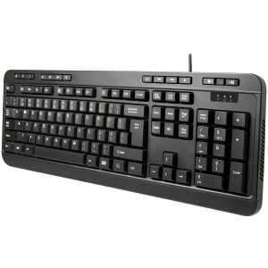 Adesso AKB-132 Multimedia Keyboard Spill-Resistant USB PS/2-0
