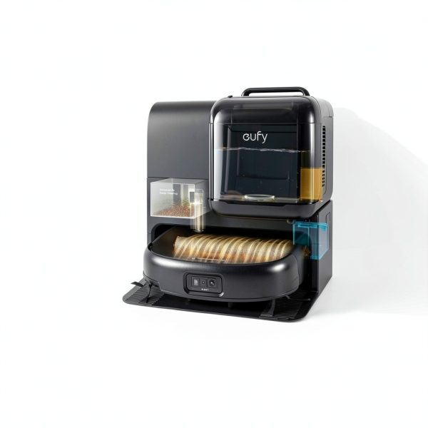 Eufy Robot Vacuum Omni E28 with Mop Pet Hair Self Cleaning-1