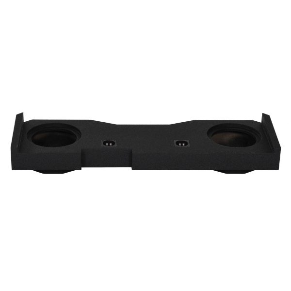 QPower Dual 10 Sub Box Chevy Silverado GMC Sierra Crew Cab-4