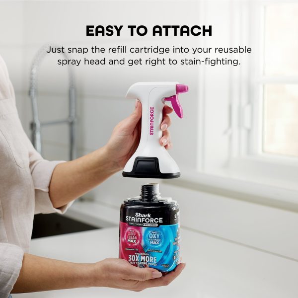 Shark StainForce Refill Cartridges Pet Safe Stain Remover-5