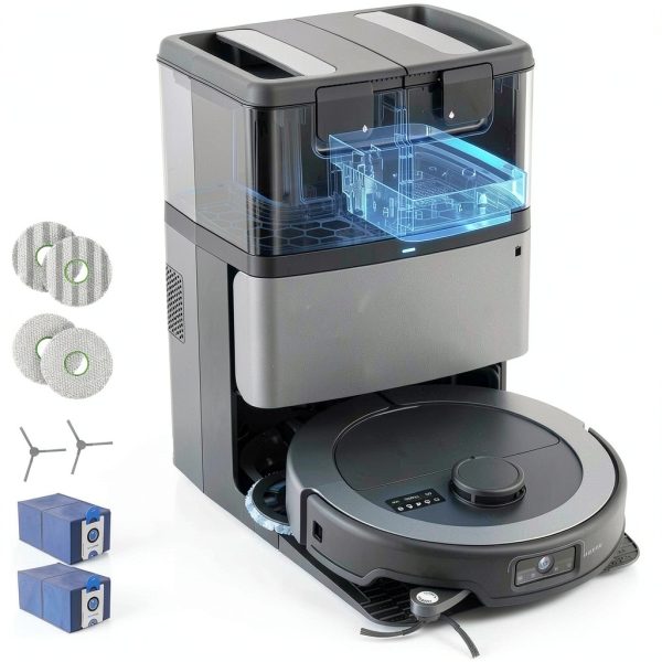 bObsweep Maxim Robot Vacuum Mop Pet Hair 22000Pa Suction-0