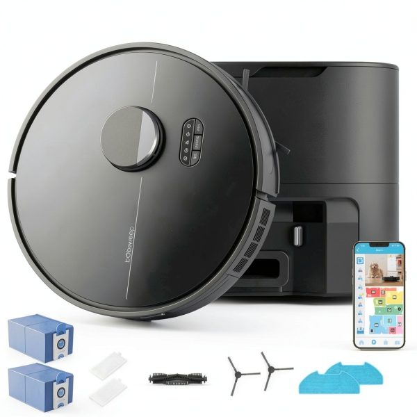 bObsweep Dustin Robot Vacuum Mop QSLAM Navigation Pet Hair-0