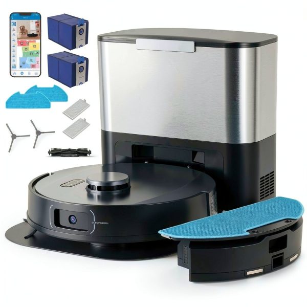 bObsweep UltraVision Self Empty Robot Vacuum Mop Pet-0