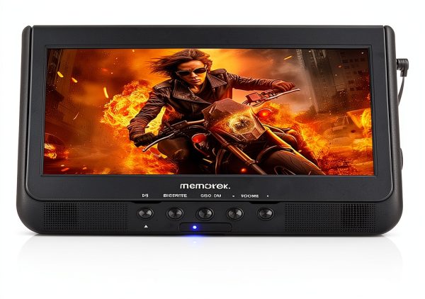 Memorex PDV200 Dual Screen DVD Player Bluetooth Transmitter-6