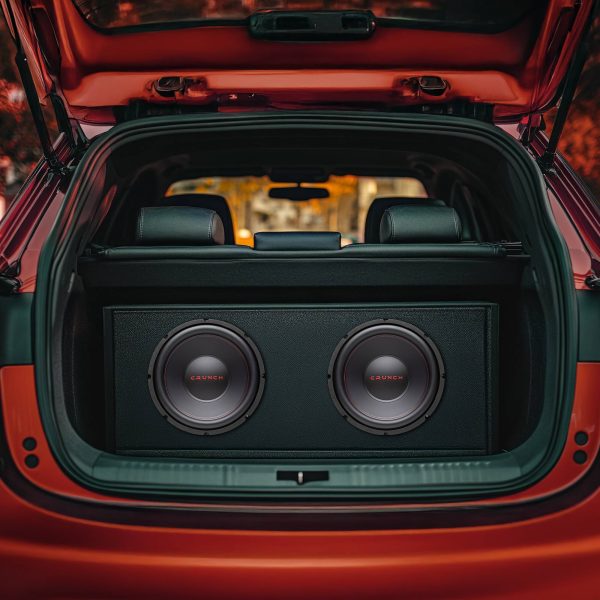 Crunch CRW12D4 12 Inch Car Subwoofer Dual Voice Coil 800W-5