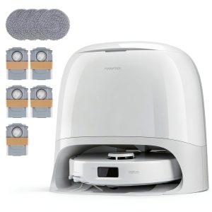 Roborock Qrevo Curv 5A1 Robot Vacuum Mop Pet Hair Friendly-0