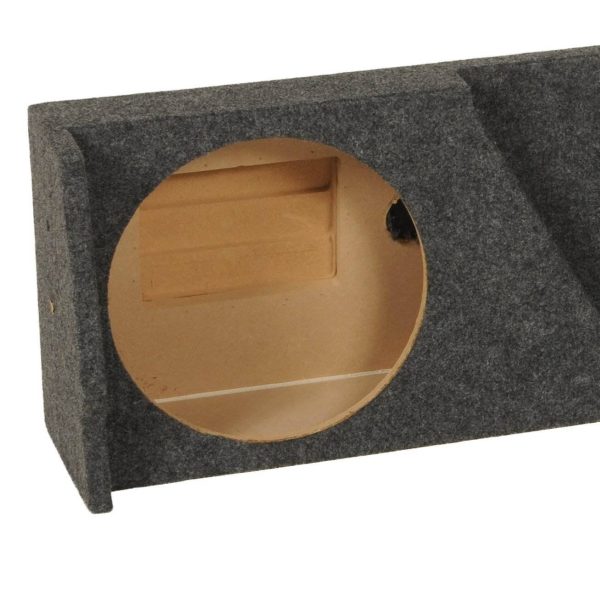 QPower Dual 12 Sub Box Chevy Silverado GMC Sierra XCab-4