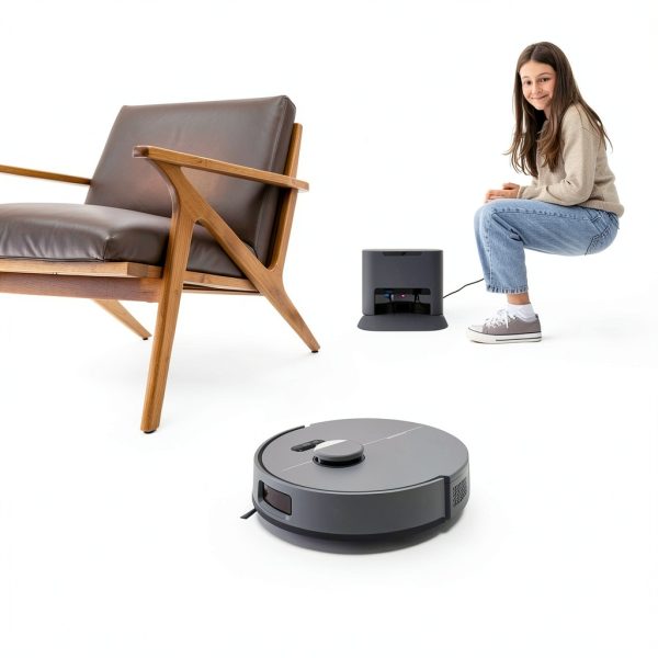bObsweep Dustin Combo Robot Vacuum Mop 8000 Pa Suction-9