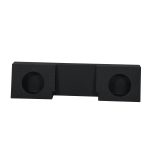 QPower Dual 12 Sub Box Chevy Single Cab Sealed Enclosure-0