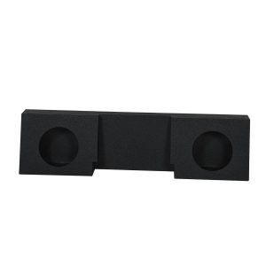 QPower Dual 12 Sub Box Chevy Single Cab Sealed Enclosure-0