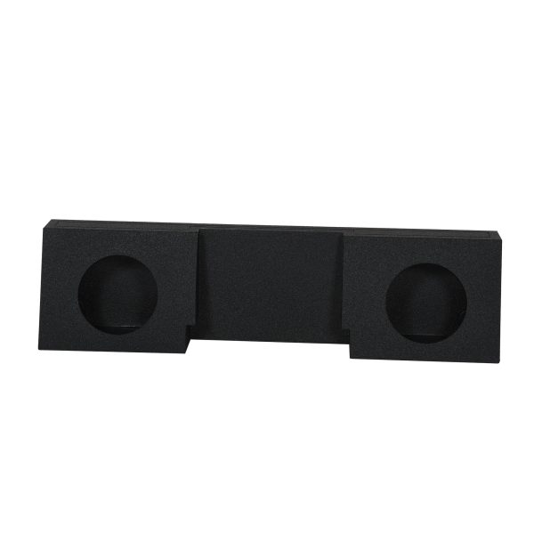QPower Dual 12 Sub Box Chevy Single Cab Sealed Enclosure-0