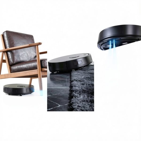 Teendow Robot Vacuum Mop App Control Pet Hair Self Charging-2