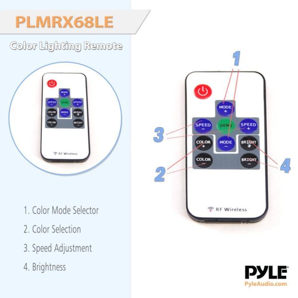 Pyle 6.5 Waterproof Marine Speakers 250W Outdoor Boats-5