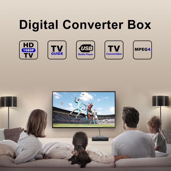 Mediasonic ATSC Digital TV Converter Box 1080P Recording-4