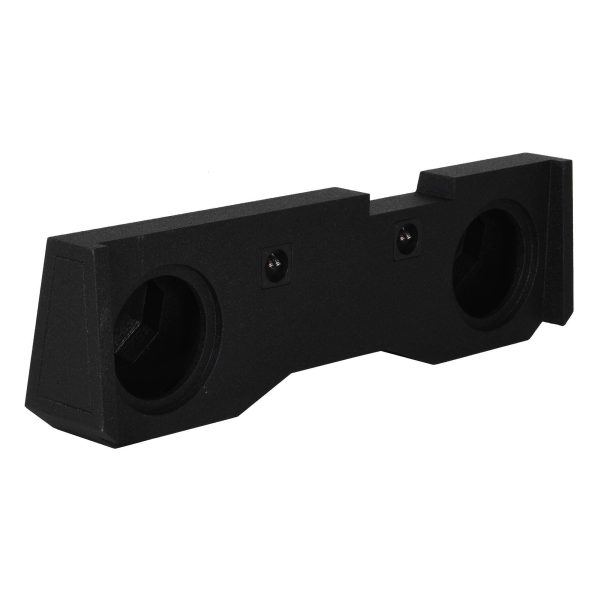 QPower Dual 10 Sub Box Chevy Silverado GMC Sierra Crew Cab-3