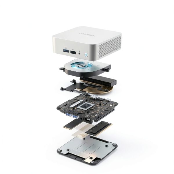 GEEKOM A6 Mini PC AMD Ryzen 7 6800H Compact Performance-8
