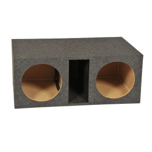 Q Power Dual 12 Vented Subwoofer Box Heavy Duty Bass-0