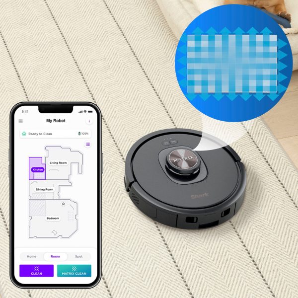 Shark Matrix Self Emptying Robot Vacuum Wi Fi Connected-8