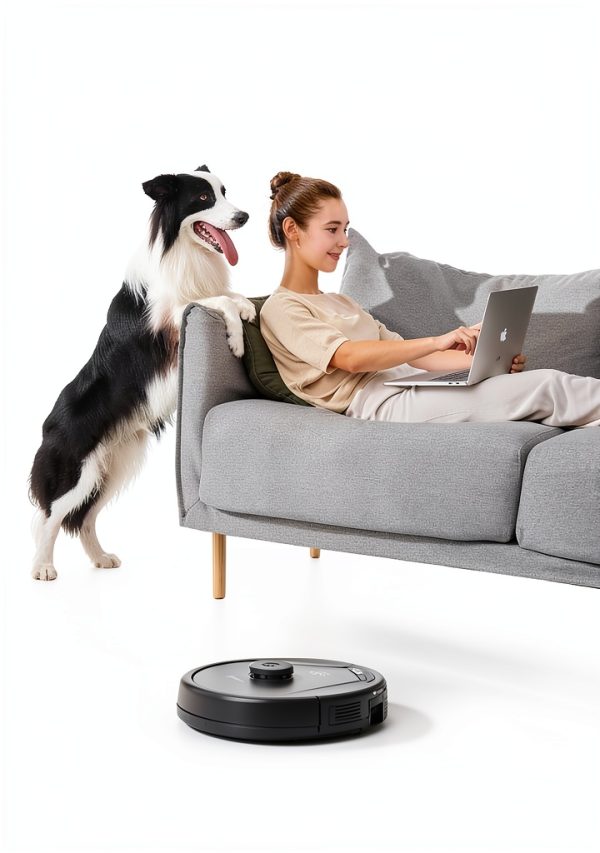 eufy L60 Robot Vacuum Self Empty Station Hair Detangling-4