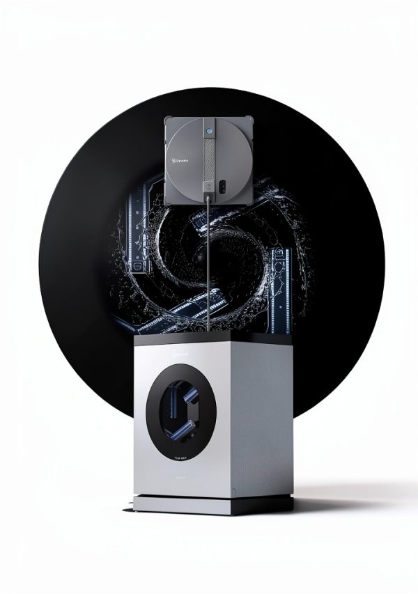 ECOVACS WINBOT W3 OMNI Robot Window Cleaner Auto Pad Wash-1