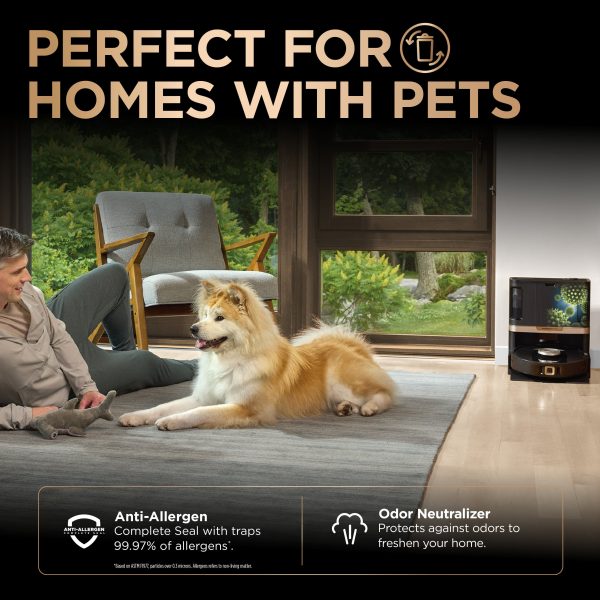 Shark PowerDetect Robot Vacuum Mop Self Emptying Self-5