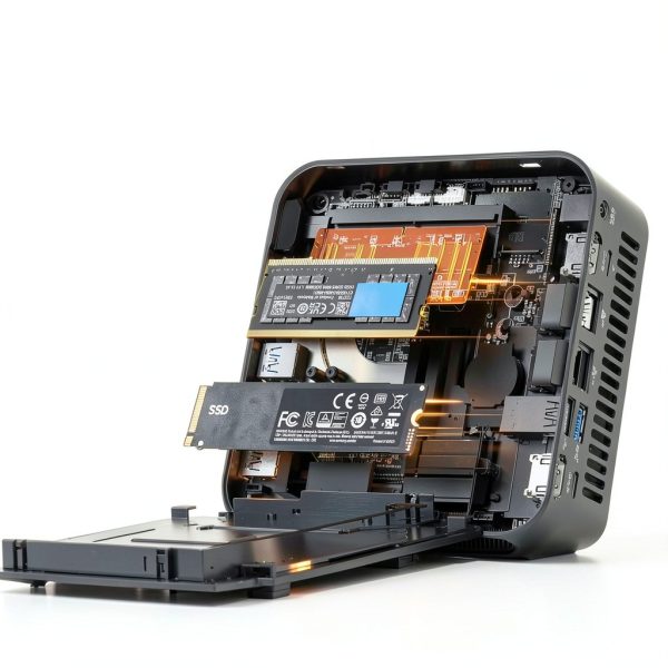 GEEKOM A8 Max Mini PC AMD Ryzen 7 8745HS Dual LAN Ports-4