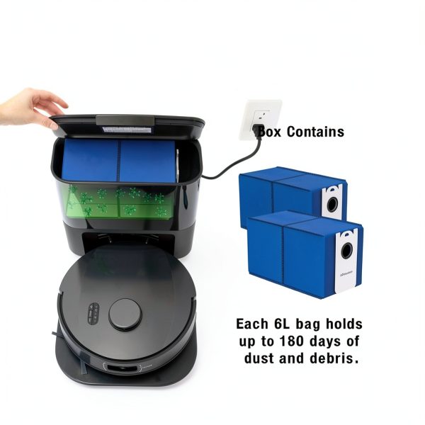 bObsweep UltraVision Robot Vacuum Mop Self Empty Pet-1