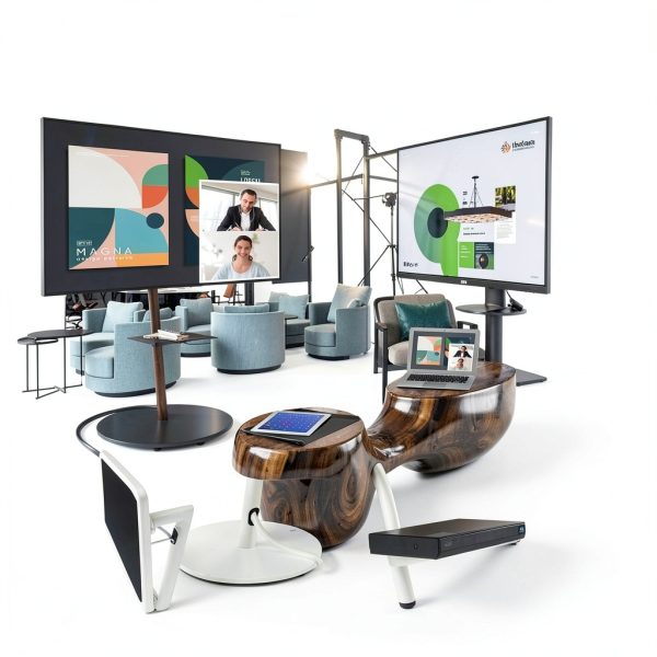 WALL SEVEN STAND A2 Grand Type Rolling TV Stand Large Screen-7
