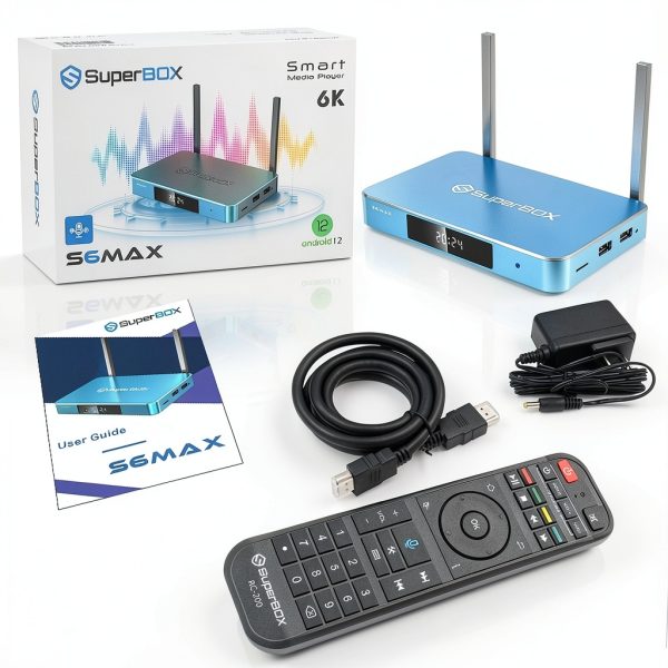 MYKKO Super TV Streaming Box S6 Max 6K Android TV Box-0