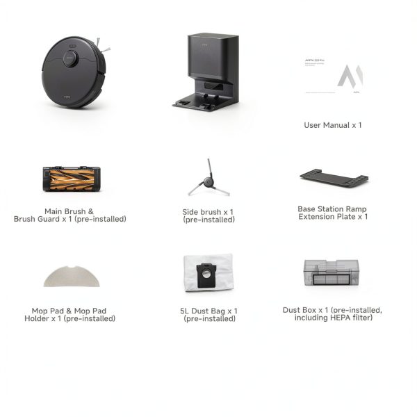 MOVA E30 Pro Plus Robot Vacuum 19000Pa Suction Auto Empty-8