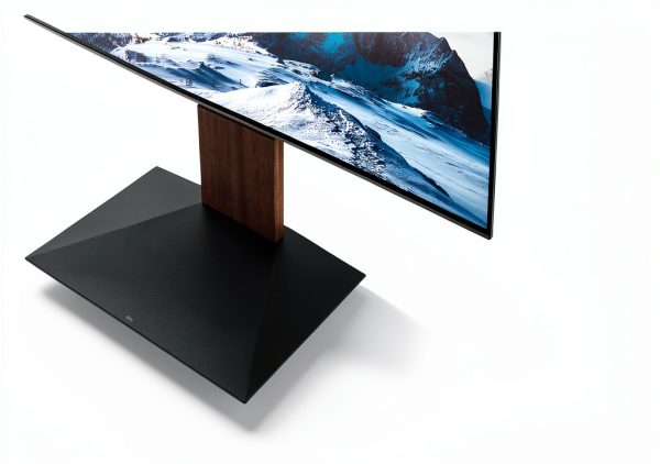 V3 SW TV Stand Universal Swivel Floor Mount Satin Black-10