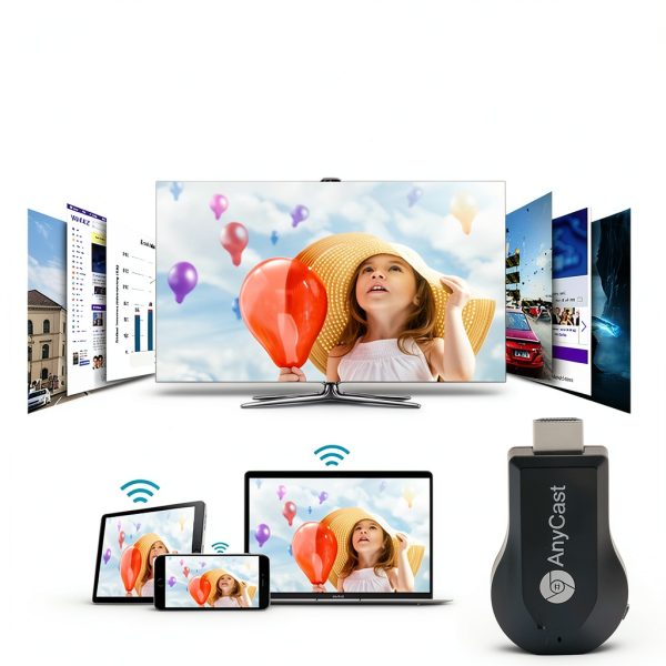 Topteng 4K M100 WiFi Display Dongle Wireless HDMI Streaming-3