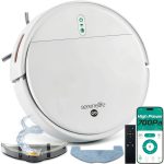 SereneLife Smart Robot Vacuum App Control 3 Cleaning Modes-0