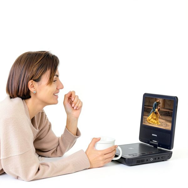 MX-SDV07 Portable DVD Player Swivel Screen Travel-1