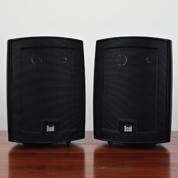 Dual LU63PB 6.5 Inch 3 Way Outdoor Indoor Speakers-5