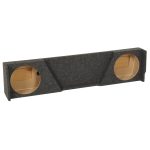 QPower Dual 12 Sub Box Chevy Silverado GMC Sierra XCab-0